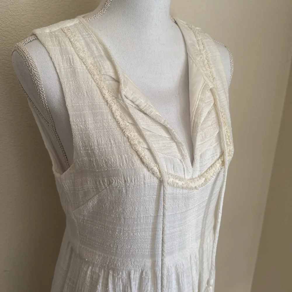 Anthropologie Greylin V-Neck Sleeveless Midi Dress - Picture 4 of 7